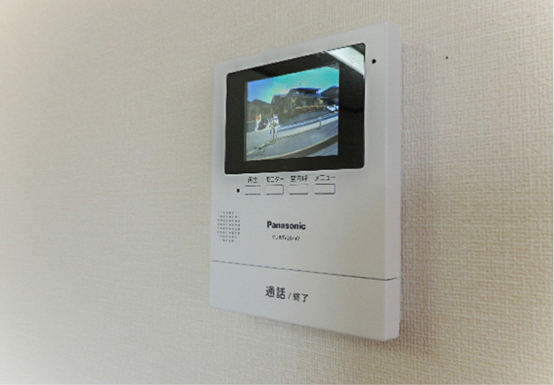 一人暮らしも安心なTVインターホン